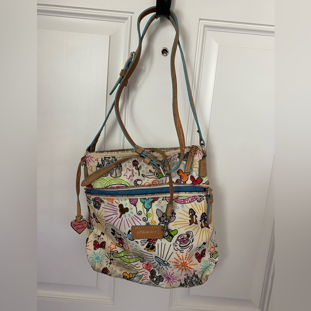 Dooney and Burke Disney park exclusive convertible shoulder/crossbody